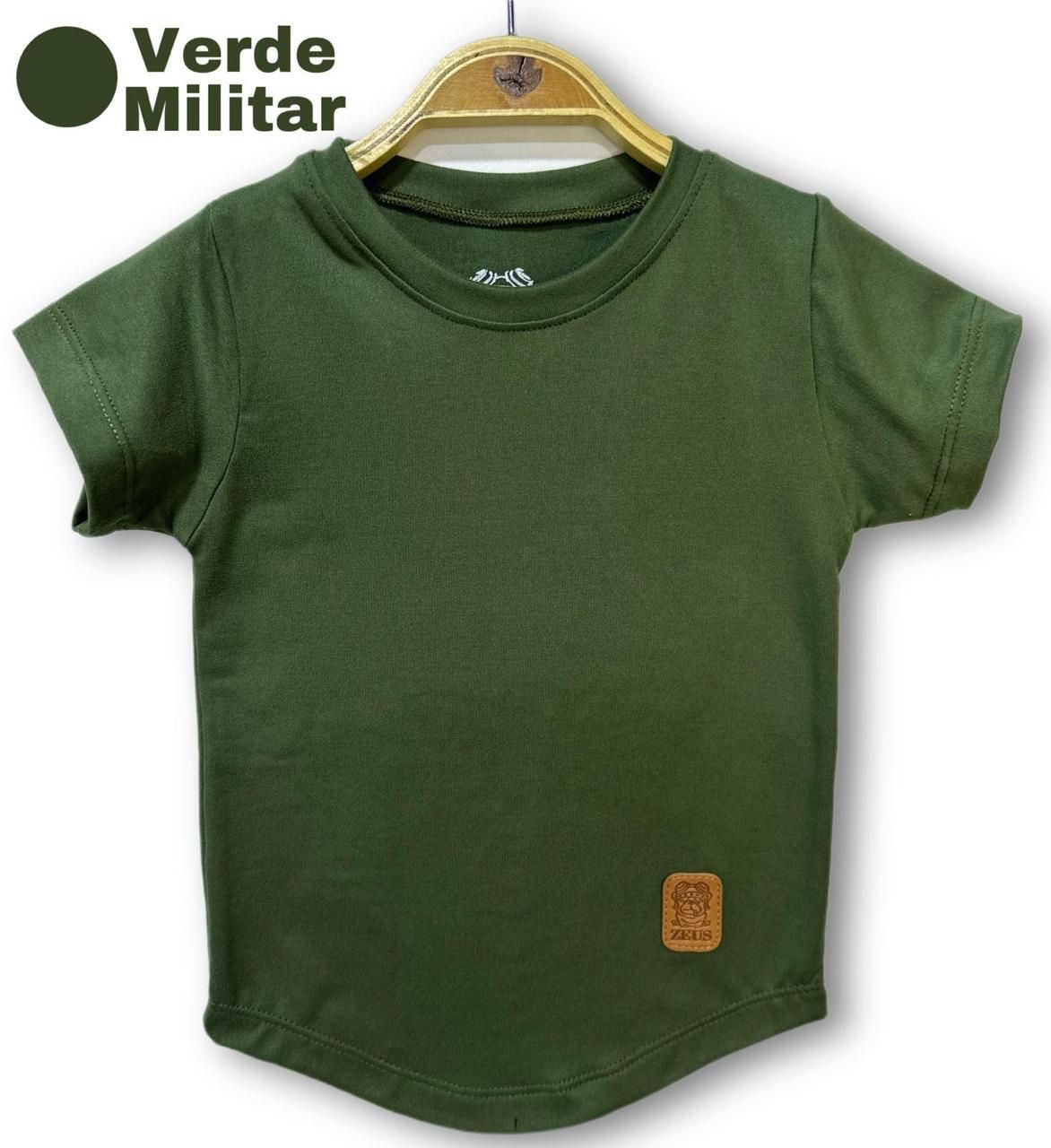 Camiseta Infantil Verde