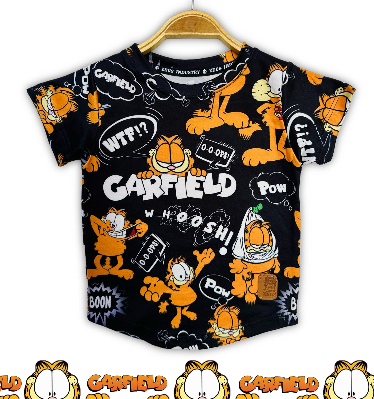 CAMISETA GARFIELD LÍNEA ECONÓMICA