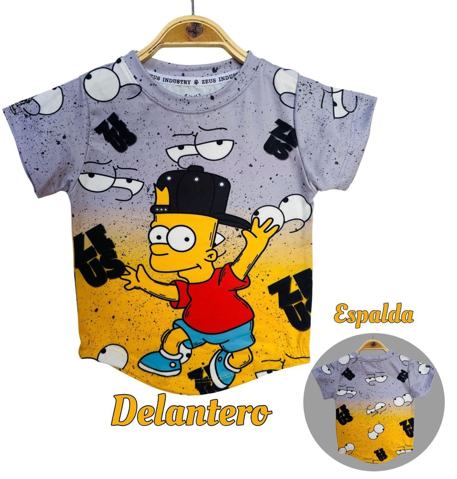 Camiseta Bart Simpsons – Zeus Industry