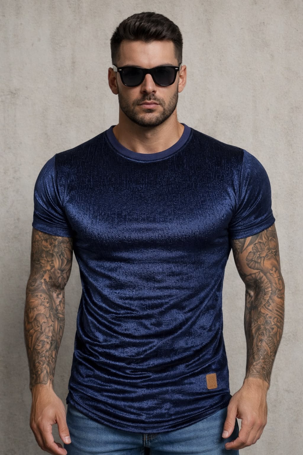 Camiseta Terciopelo Hombre
