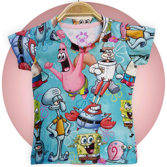 Camisetas Niña Bob Esponja 👧🏻