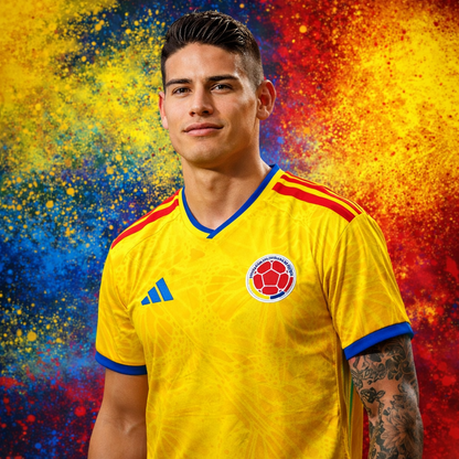 Camiseta Colombia Amarilla