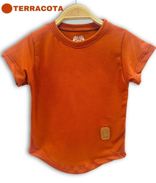 Camiseta Infantil Terracota