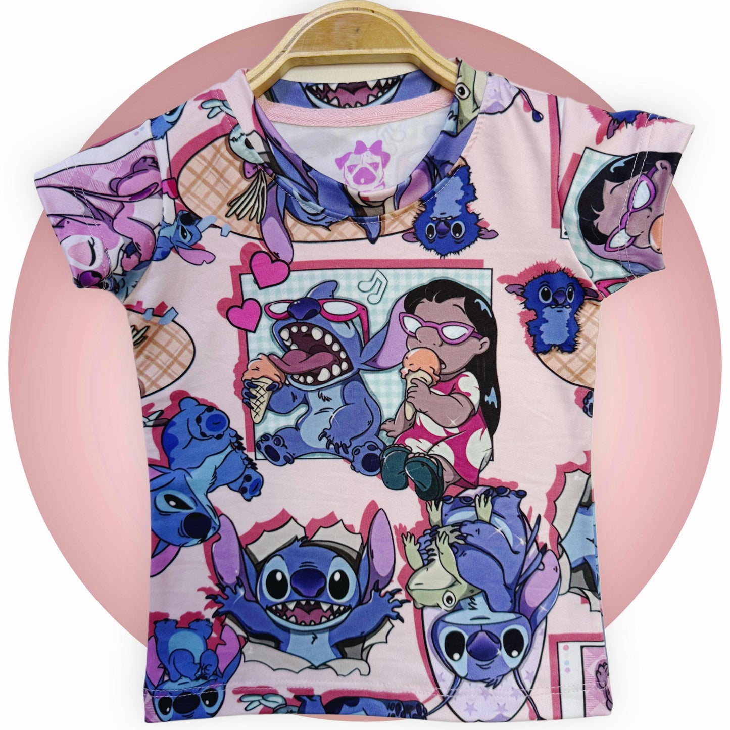 Camiseta Niña Stitch