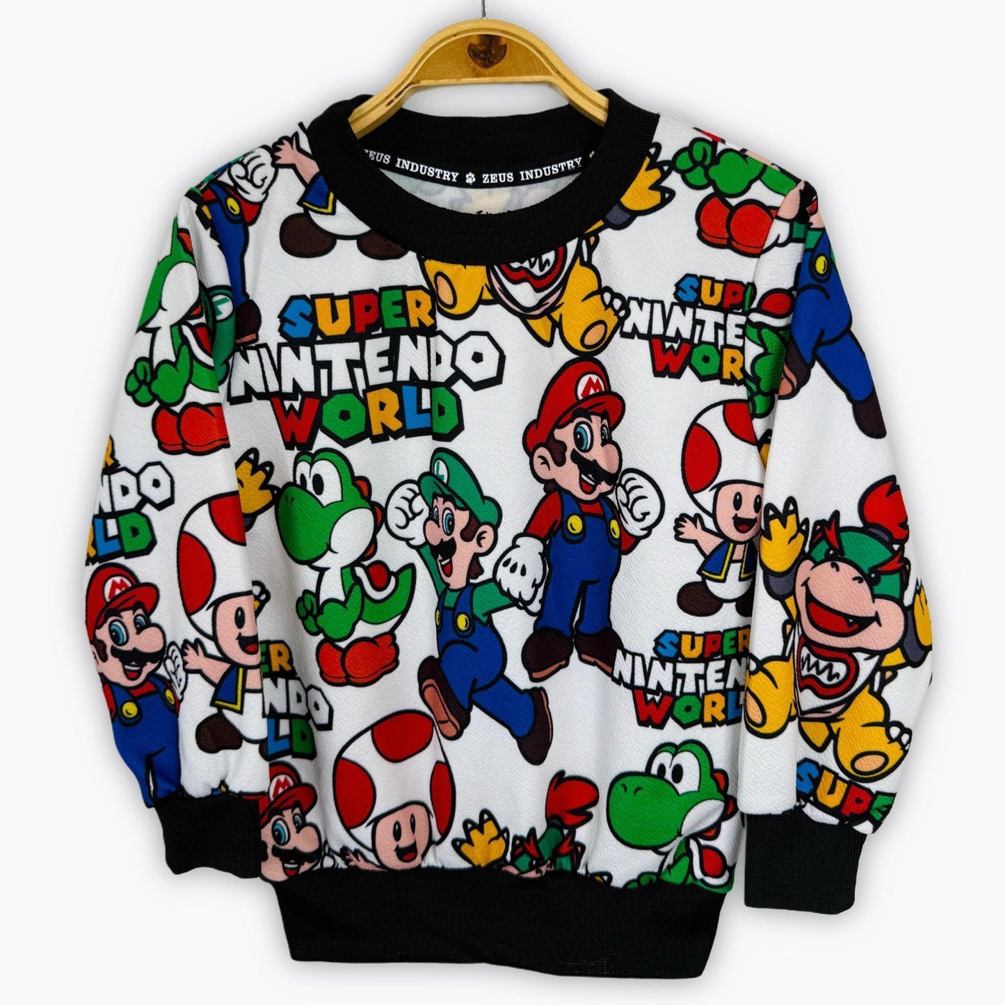 Buzo Mario Bross Niño