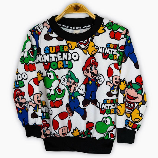 Buzo Mario Bross Niño