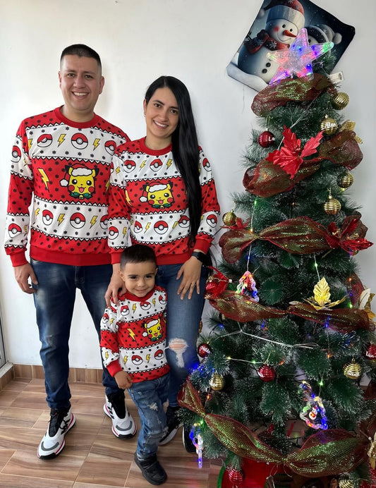 Buzo Navideño Picachu Infantil