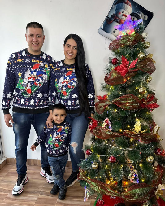 Buzo Navideño Sonic Infantil