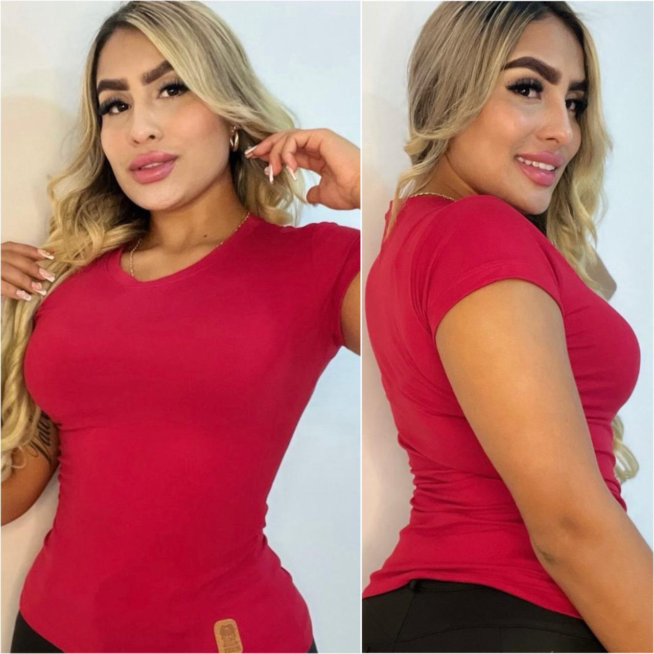 Camiseta Dama Roja