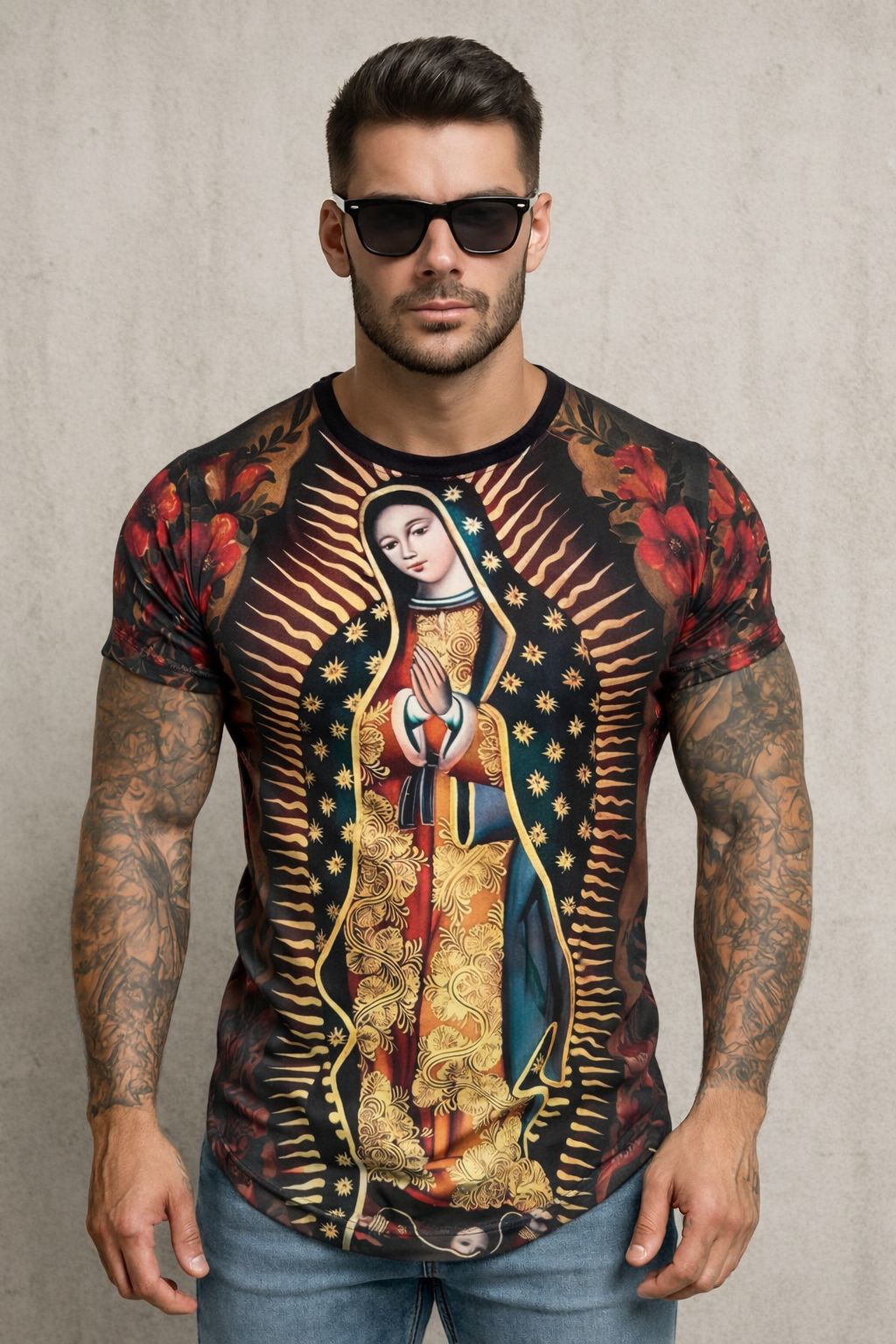 Camiseta Virgen de Guadalupe