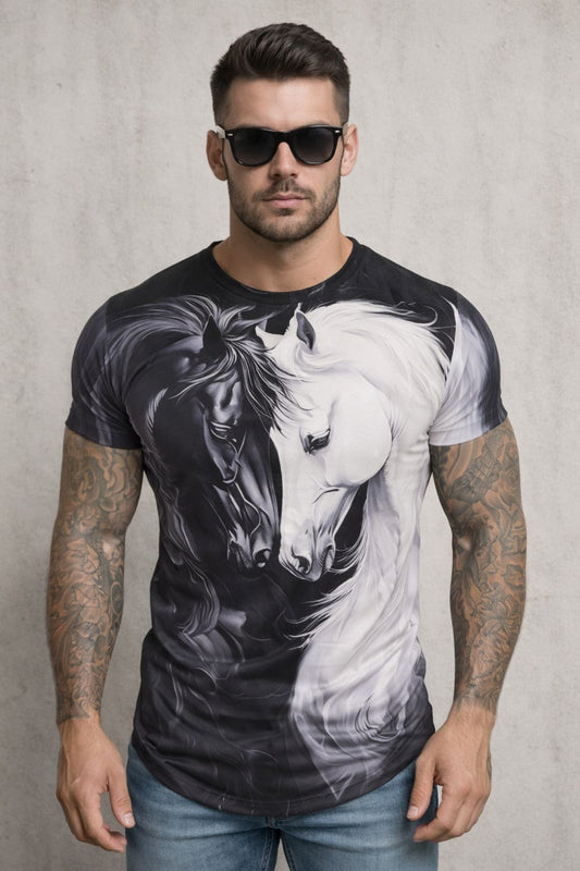 Camiseta Caballos