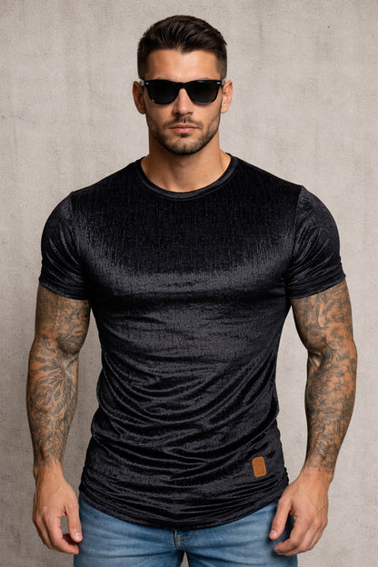 Camiseta Terciopelo Hombre