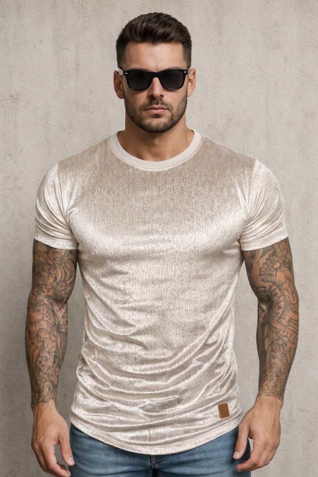 Camiseta Terciopelo Hombre